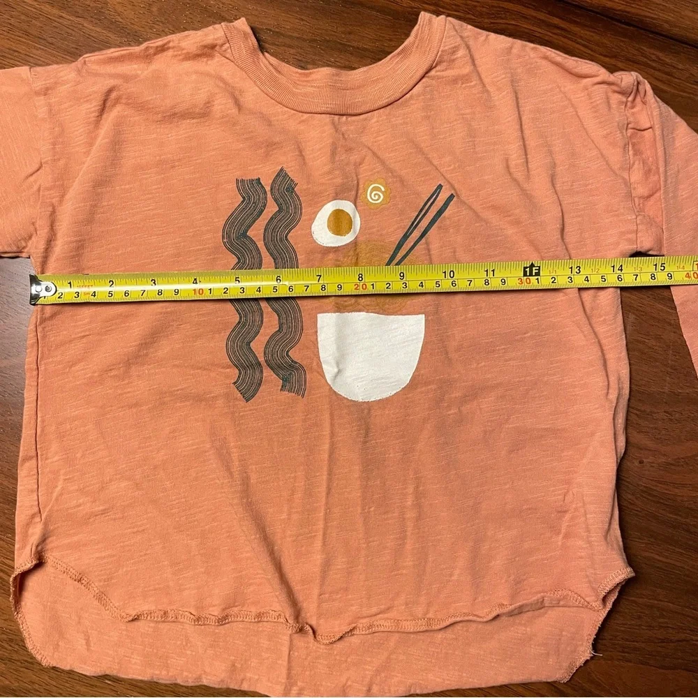 Kids' Open Edit Long Sleeve Tee Ramen, Noodles 2T